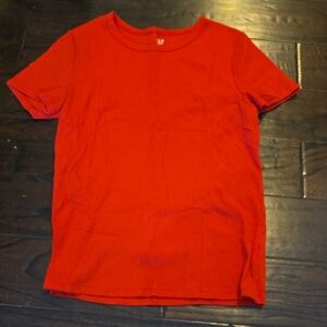 GAP Bright Red Short Sleeve Tee